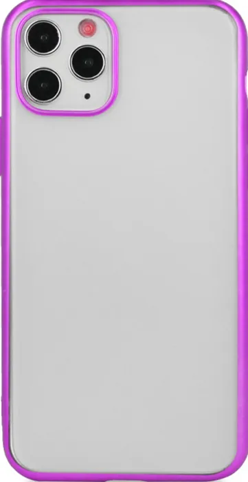Чехол snazzy хром для iPhone 11 Pro Max матовый пурпурный в Тюмени